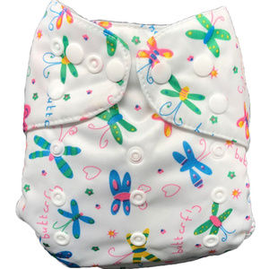 IXYVIA 1Cloth Pocket Diapers Adjustable Snaps #9